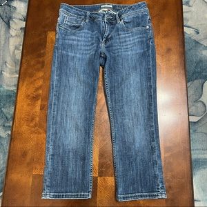 Burberry Brit Buckingham Skinny Leg Crop Jeans